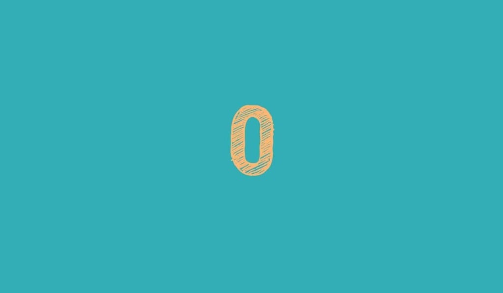 Dream 0 or zero - dream meaning 0 or zero
