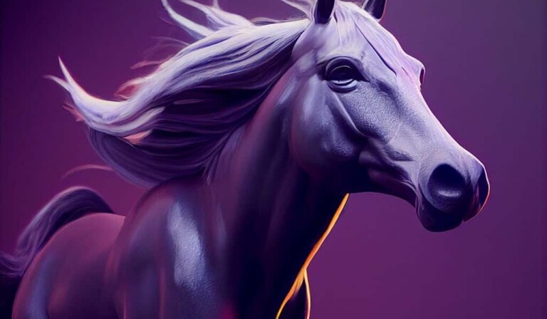 dream about horse race or horse racing running horse in d art