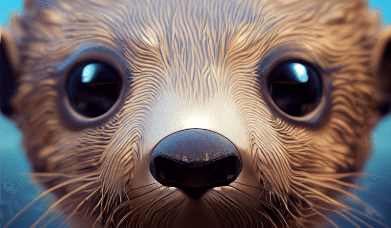 dream about sea otter sea otter in d