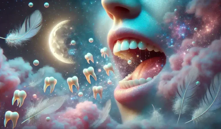 Dream teeth fall out - dream meaning teeth fall out