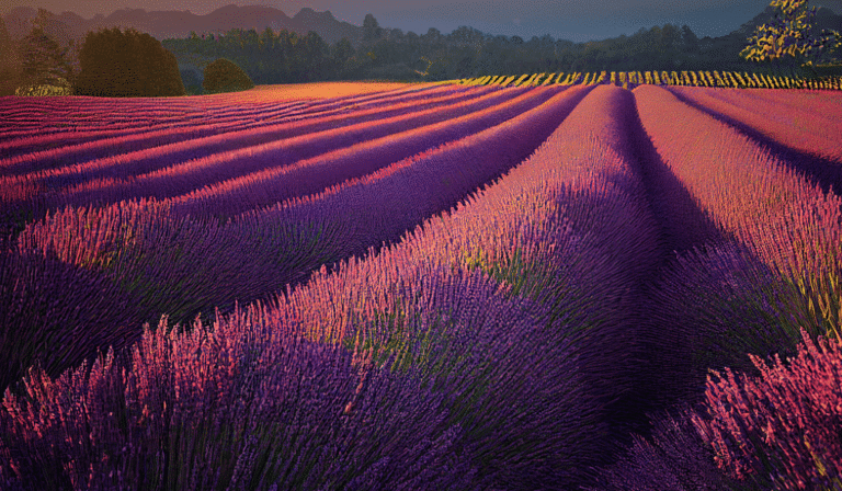 droom over lavendel