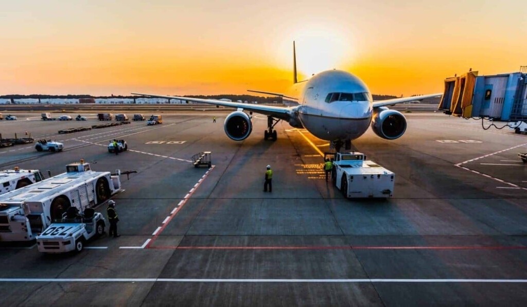 luchthaven of vliegveld