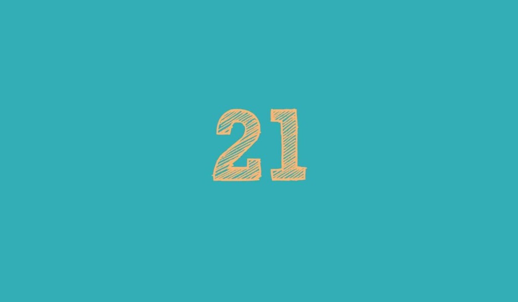 Sognare 21 o ventuno - significato dei sogni 21 o ventuno