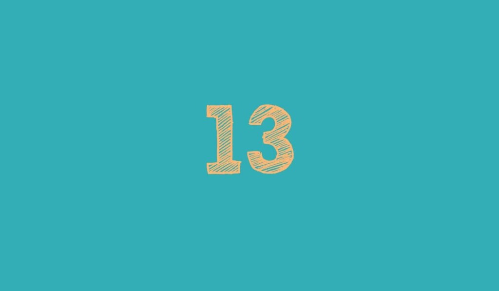 Sen 13 alebo trinásť - význam sna 13 alebo trinásť
