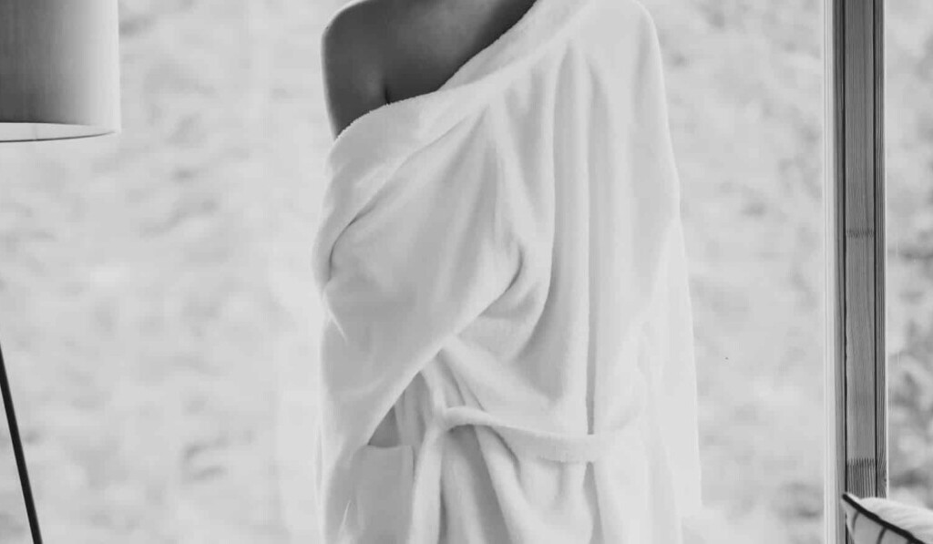 peignoir de bain