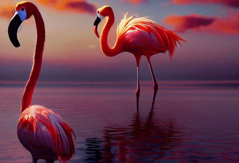 flamant rose