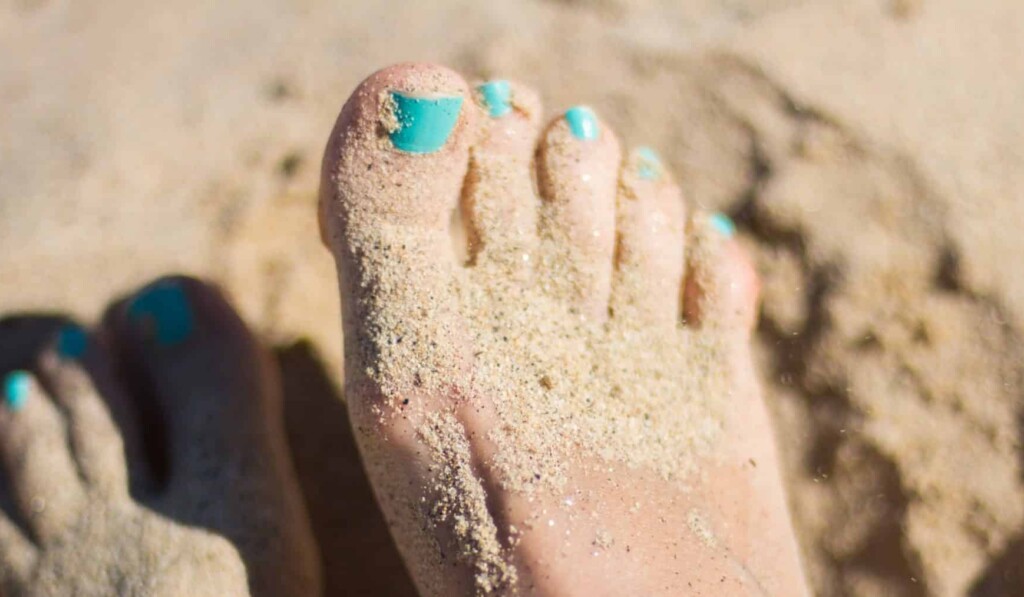 ongle de pied