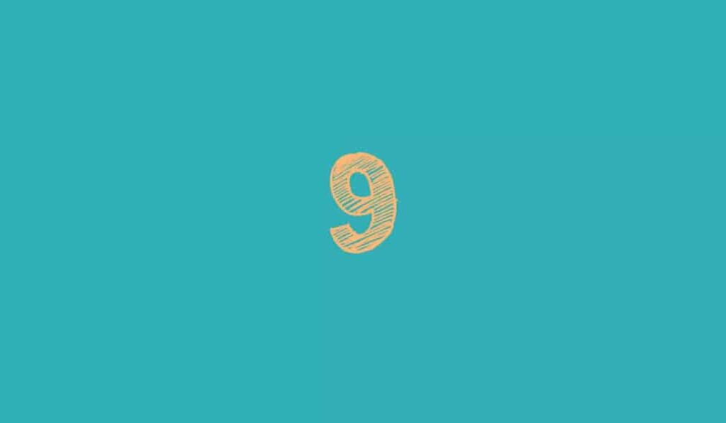 Rêve 9 ou neuf - signification du rêve 9 ou neuf